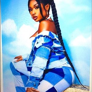 Fashion nova meg patchwork wonderland denim jacket